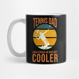 Tennis dad // Retro style // Grunge Mug